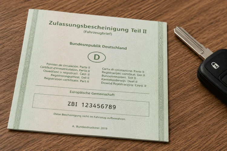 Fahrzeugbrief verloren – Was tun?